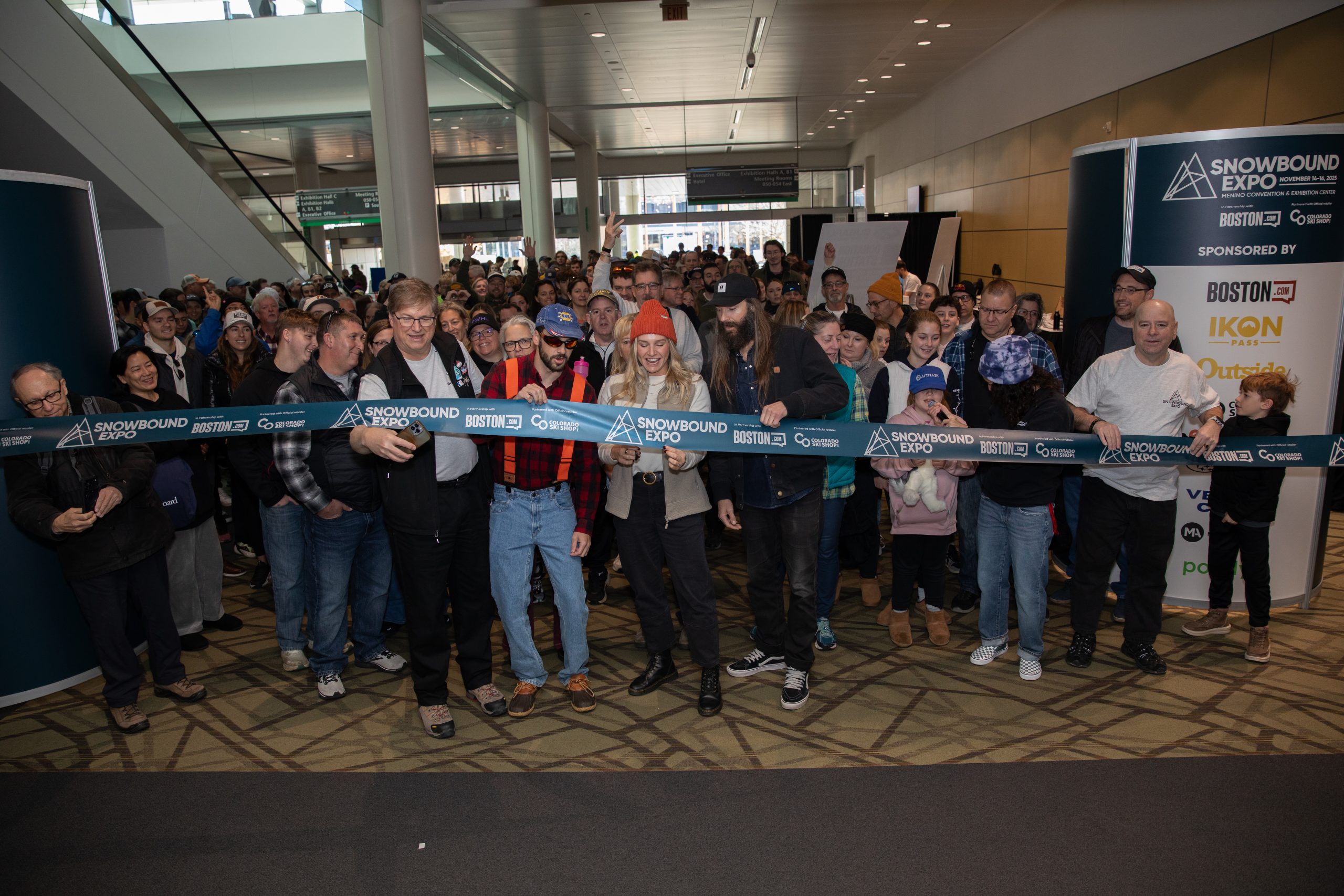Snowbound Expo ribbon cutting celebration